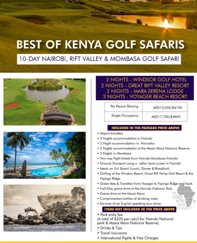 Kenya Golf Safaris