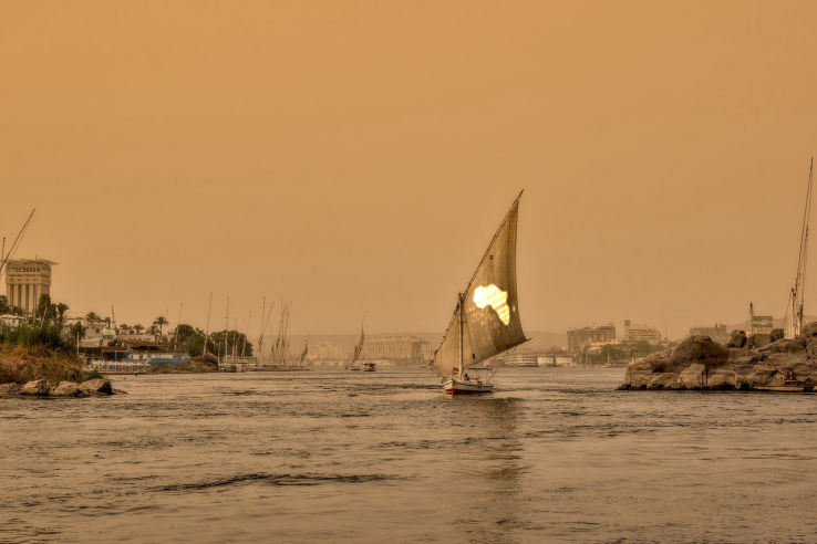 Nile dhow ride