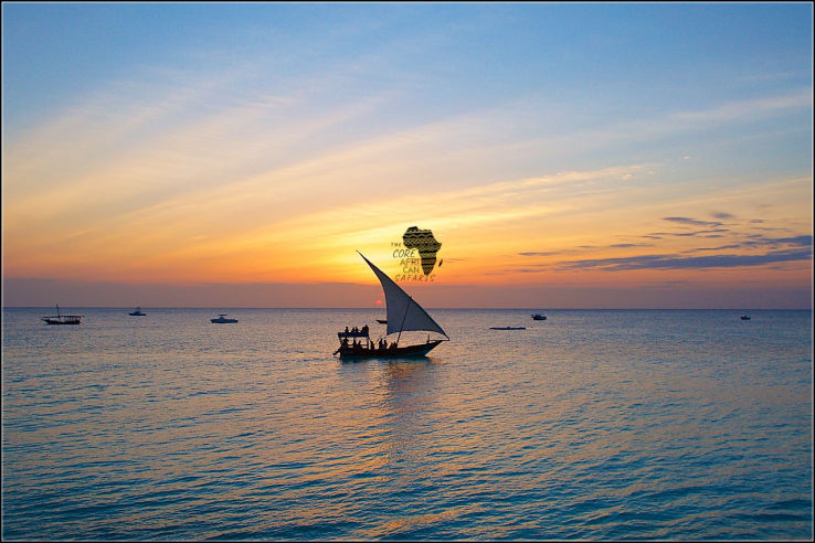 Zanzibar ocean Sunset 